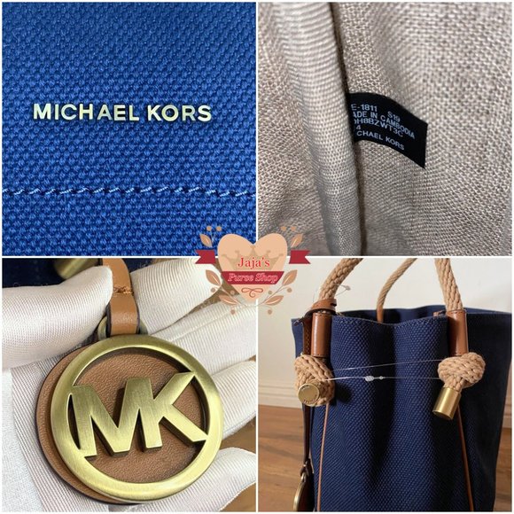 💙Michael Kors Fabric-Canvas Shoulder Purse💙 - Picture 8 of 16